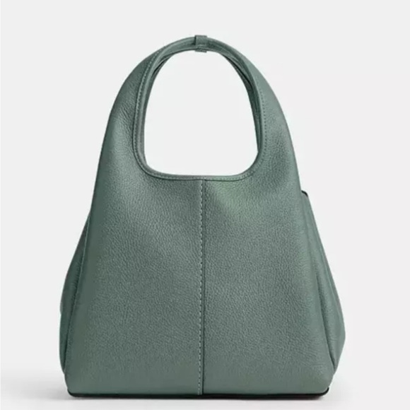 Coach Lana 23 Refined Pebble Leather/Brass/Sage Shoulder & Crossbody Bag - Picture 2 of 16